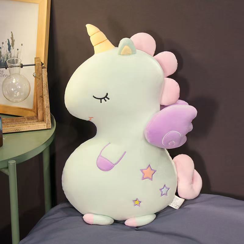 Latest Starry Unicorn Doll Kawaii Stuffed Plush Toy Handmade Doll Cartoon Anime Cute Pillow Children's Birthday Gift Doll