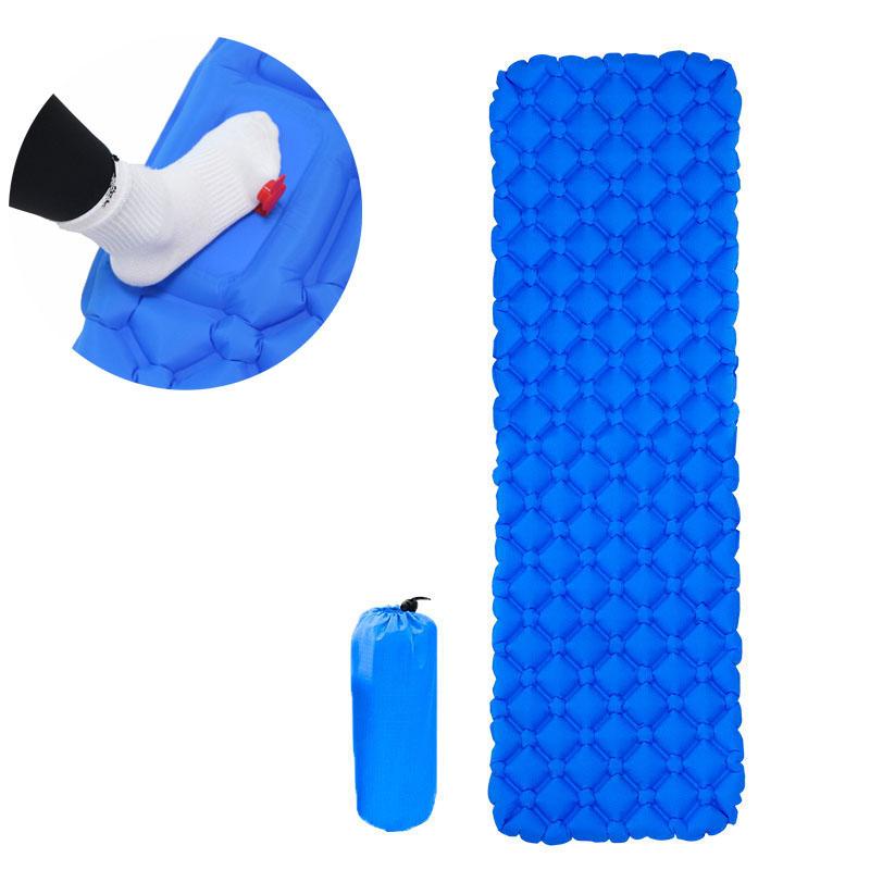 Brand New Original Outdoor Sleeping Pad Camping Inflatable Mattress Built-in Pump Ultralight Air Cushion Mat For Travel Hiking