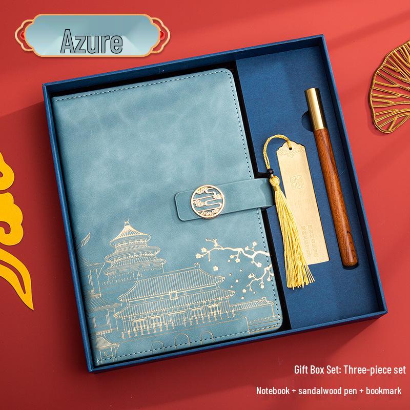 Guochao A5 Business Notebook Gift Set – Customizable Souvenir Diary