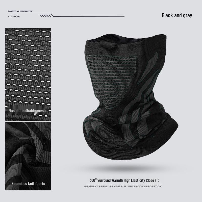 Windproof Winter Cycling Balaclava: Warm, Breathable, Cold-Proof Ski Face Mask & Neck Gaiter