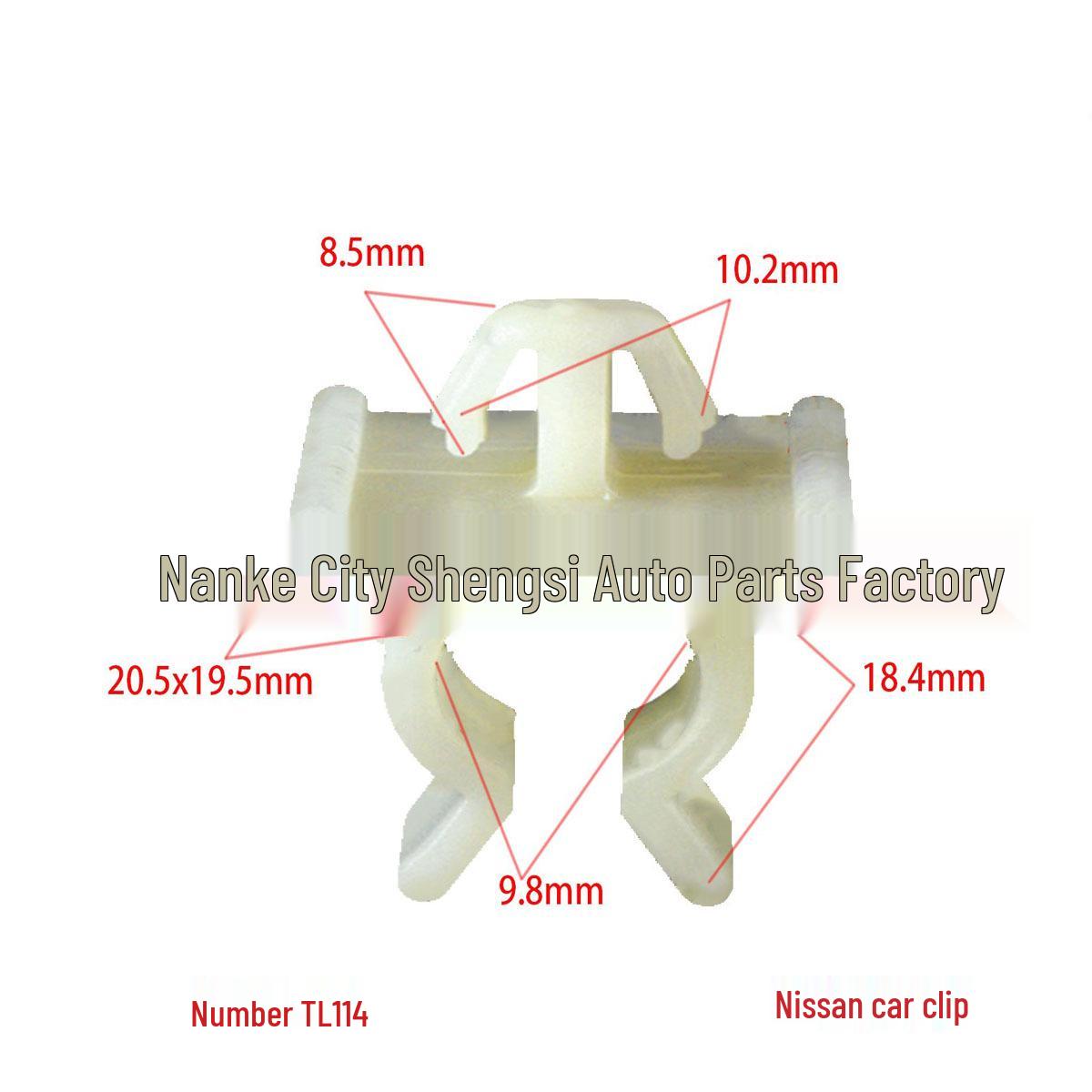 

Nissan Car Trim Panel Support Rod Fixing Clips & Nylon Buckles 10000 Pieces