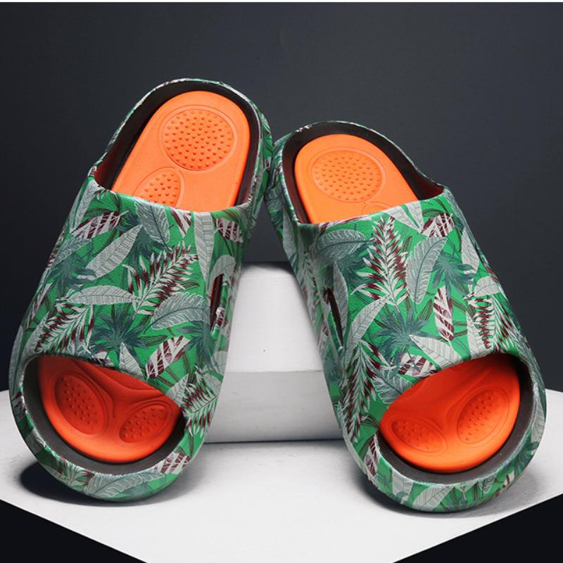 Fashion Men's Indoor Slippers Non-Slip Breathable Sandal Male for Shoes Summer Casual Soft Slipper Light Men Trend Beach Sandals New