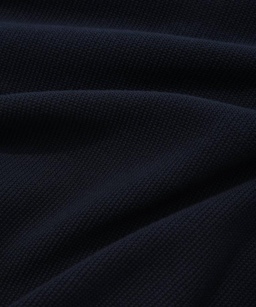 COVERNAT WOMAN Basic Waffle Collar Knit Navy