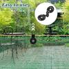 Shade Net Clips, Sun Protection Net Outdoor Clips, Quick-Release Clips, Pole Clips, Bird-Proof Clips, Net Clips
