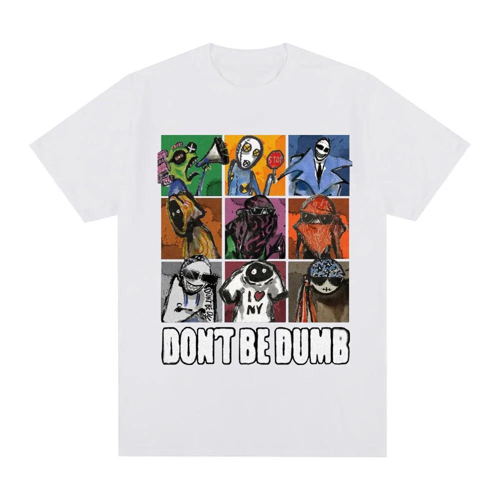 Album DON BE DUMB T-shirt Graphic Printing Hip Hop Cotton Tee-shirt Short Sleeve FashionTshirt Unisex Clothes