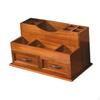 Natural Wood Desktop for Home and Office Organization