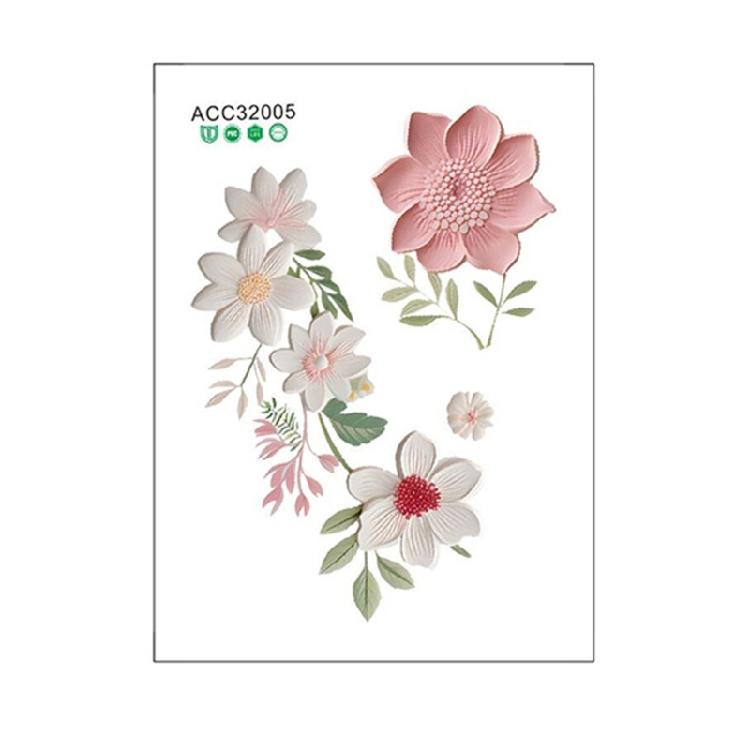 Decorative Flower Light Switches Sticker Enhances Room Decoration Easy Installation on Various Surfaces Decal