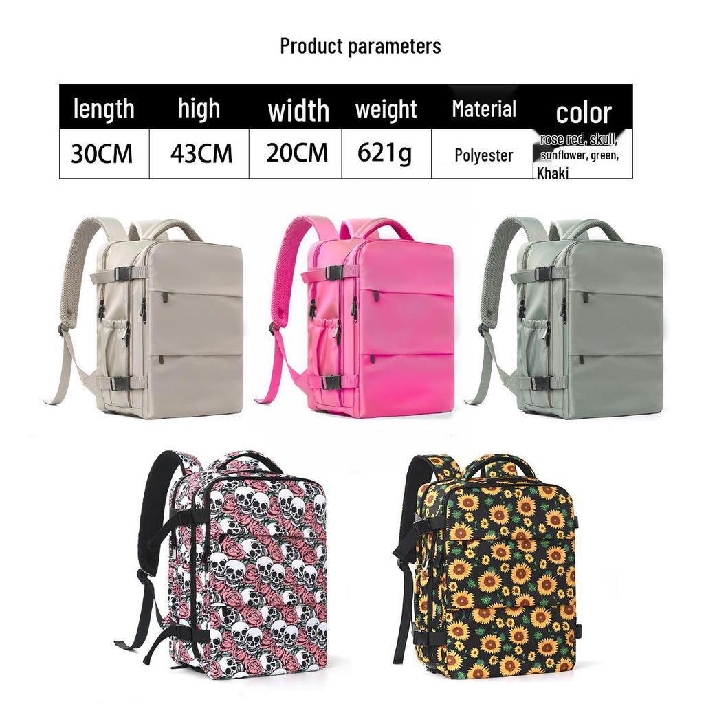 Feihong Multipurpose Waterproof Business Travel Backpack with Dry/Wet Separation and Large Capacity