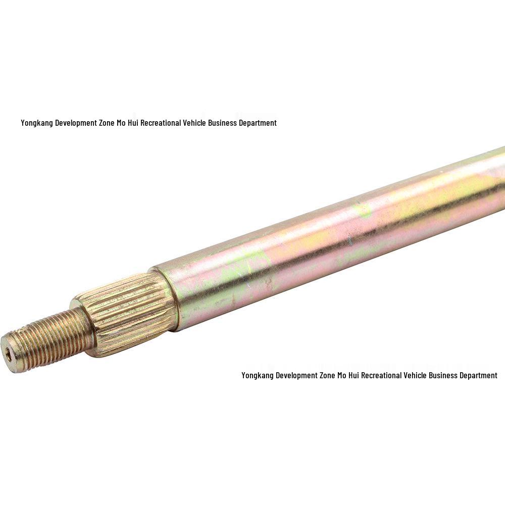 

710MM Rear Axle Drive Shaft, 23/28 Tooth - Compatible with 50-125CC ATV and Beach Motorcycle Karting Accessories Rear Drive Shaft