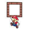 Mario Decorative Cartoon Wall Sticker - Socket Cover & Dirt Protection