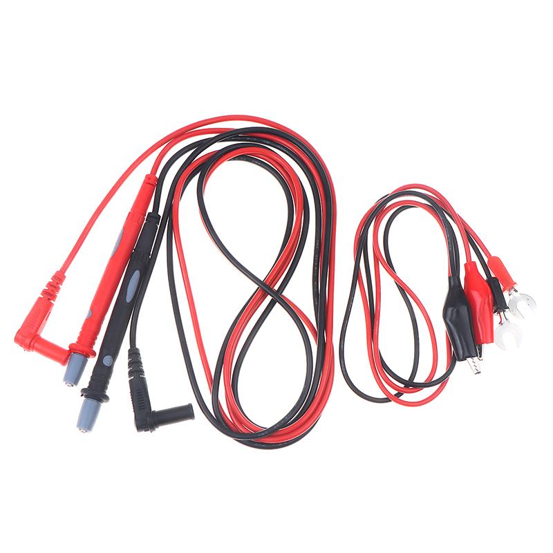 Multi Functional Detachable Special Tip 1000V 20A Gold-Plated Multimeter Probe, Interchangeable Pin Multimeter Probe Wire