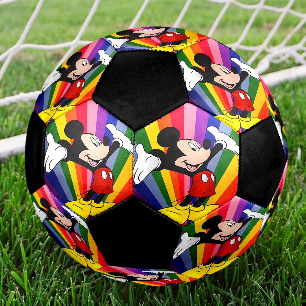 Mickey Theme Size 5 Soccer Ball, Suitable for Both Indoor and Outdoor Matches, a Gift Suitable for Everyone.