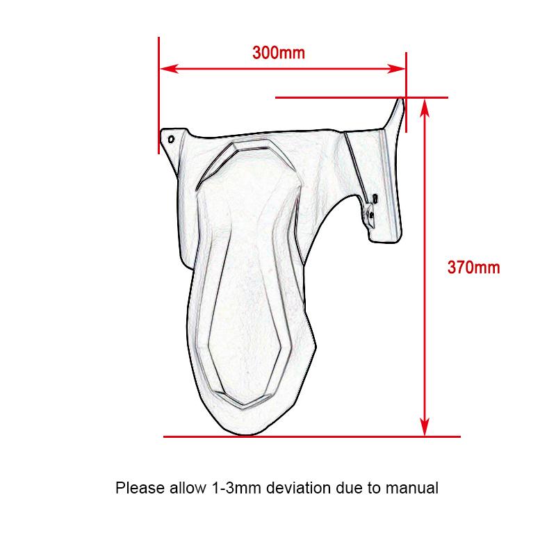 Rear Mudguard For Yamaha TMAX560 TMAX530 T-MAX560 TMAX 560 530 2017-2023 2022 Mud Fender Tire Wheel Hugger Splash Guard Cover