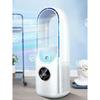 Portable USB Air Cooler Leafless Electric Fan 6 Speed Silent Timer Air Conditioner Cooling Fan Humidifier Conditioning Fan