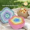 Rainbow River Stones Balance and Sensory Training Toys for Children