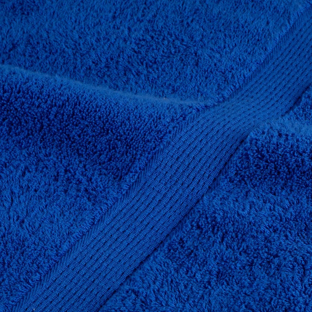 Vidaxl Ręczniki Premium Solund, 10 Szt., Niebieskie, 50X100 Cm