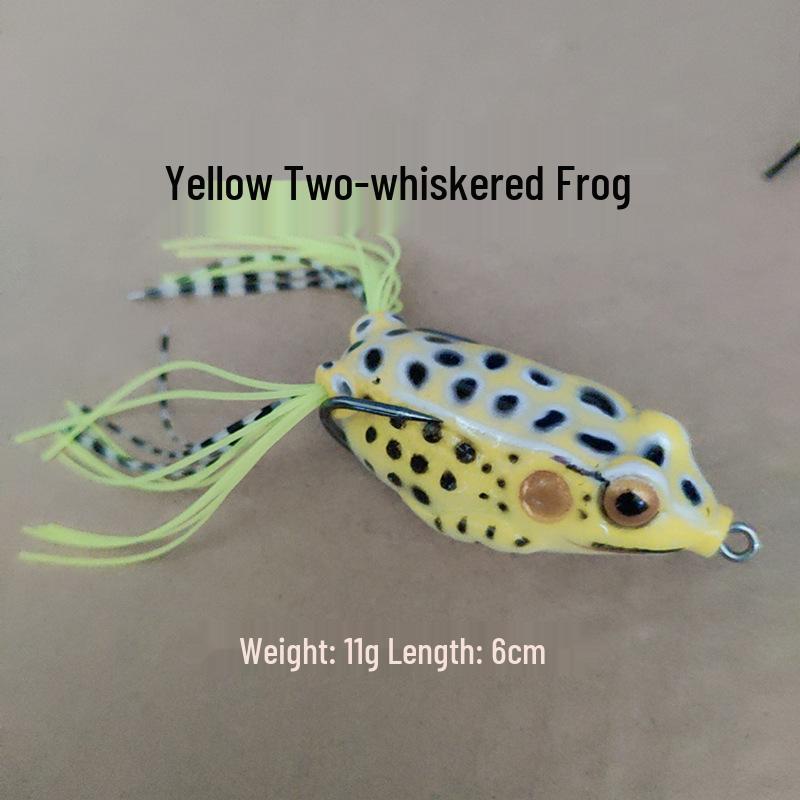 Lei Frog Mouse Black Fish Bionic Soft Lure: No Modification Needed, Freshwater Artificial Bait