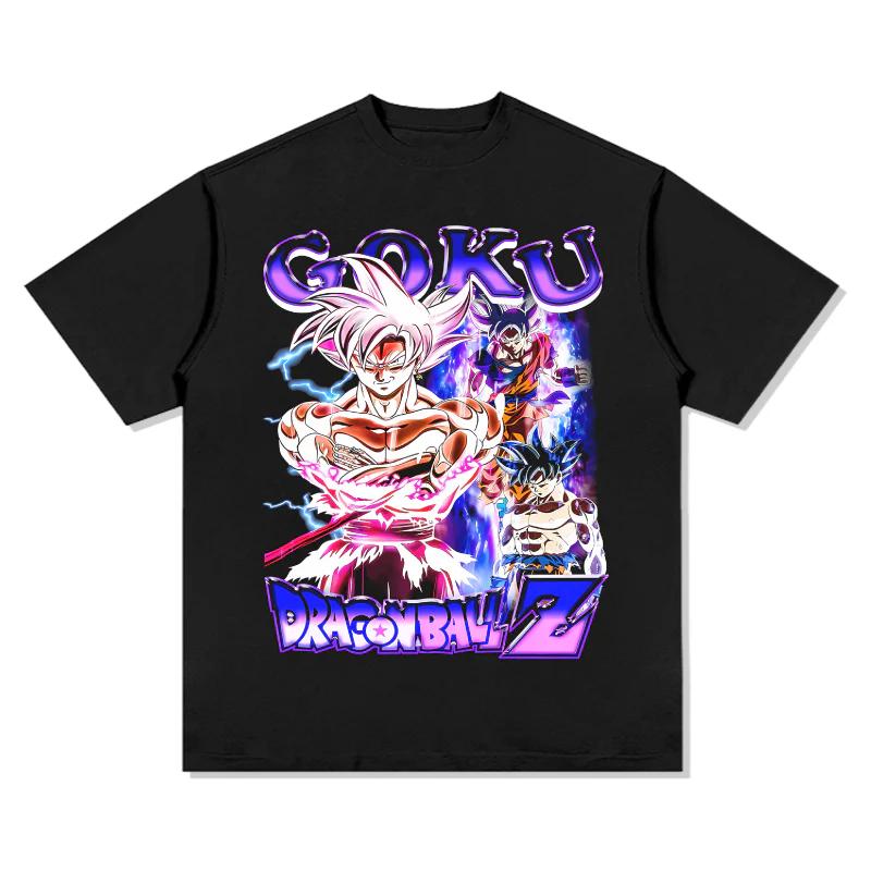 

Y2K Dragon Ball Goku TShirt All Forms Oversized Soft Cotton Breathable High Street Trendy Fashion Casual Daily Wear Tops S