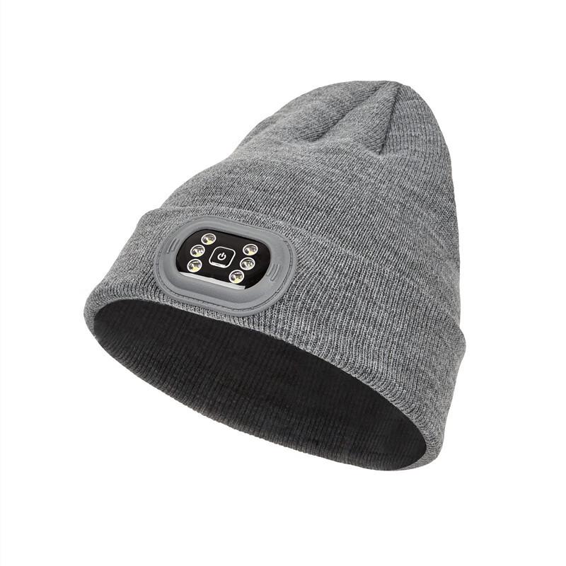 Светодиодная шапка-бини с аккумулятором