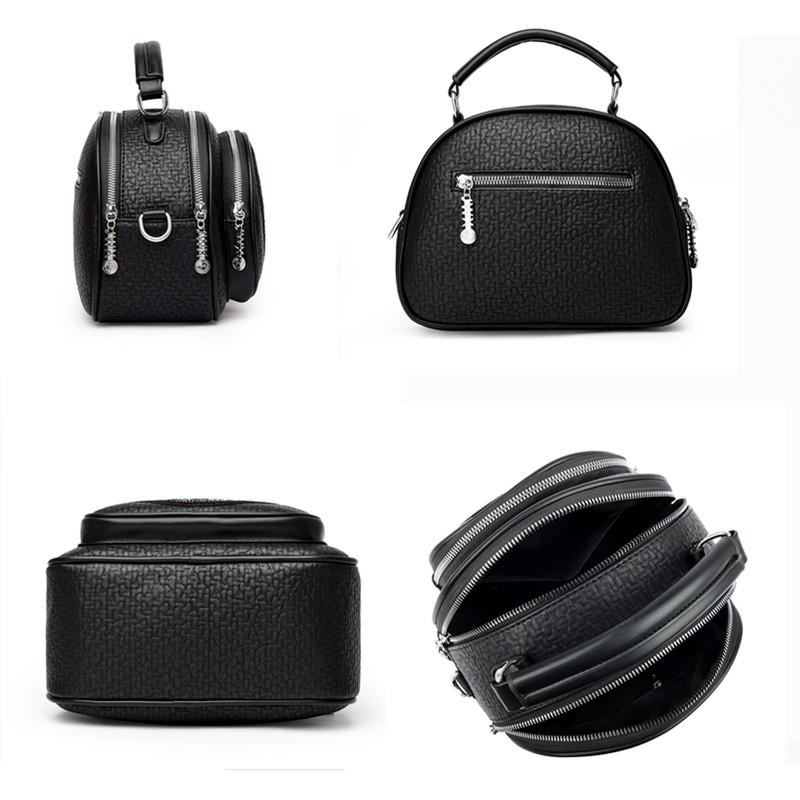 Новая модная ретро-сумка из искусственной кожи для женщин через плечо — фото 5