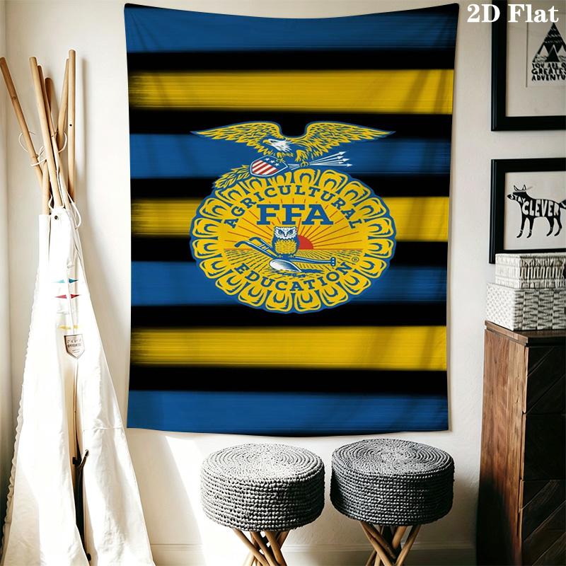 FFA Pattern Home Decor Tapestry, Wall Hanging, Decorative RV Wall Cloth.MGT0918045
