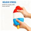 Slow Rebound Squeeze Toy Popsicle Shape Soft Foam Stress Relief Toy for Hand Exercise and Sensory Play Durable Material Safe for All Ages
