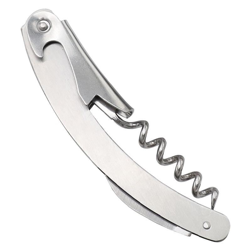 Pearwood Handle Stainless Steel Waiter's Corkscrew Set