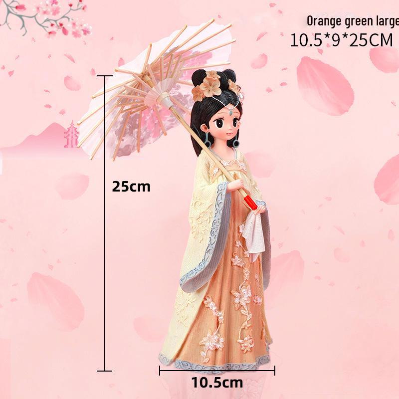 Palace Style Hanfu Umbrella: Student Gift & Travel Decor