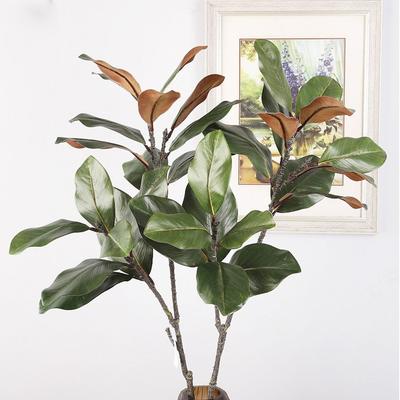 Handmade Artificial Magnolia Plant Large Artificial Plants  Living Room