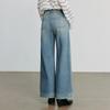Chuyu Women's Retro Wide-Leg Loose Jeans