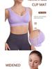 Plus Size Breathable Mesh Sports Bra for Yoga & Running
