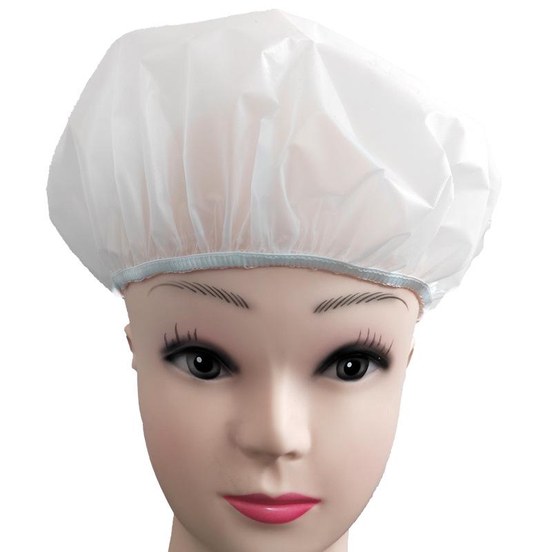 Thickened, Reusable Bath Cap for Women - Waterproof, Dustproof, Oilproof for Home, Hotel, or Guesthouse Shower