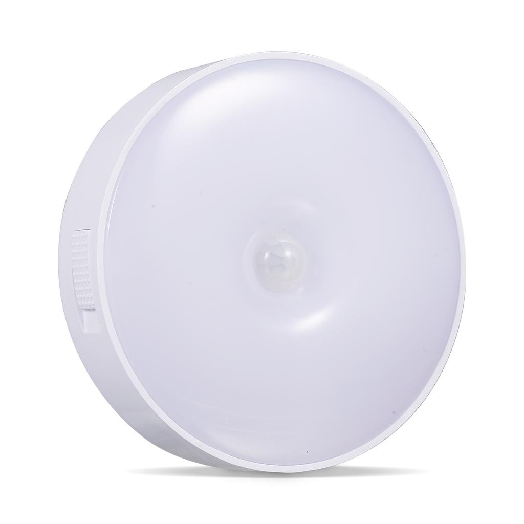 Cabinet LED Tap Light 2 Modes Touch Sensor Activated Night Light USB Rechargeable 3000K Counter Lighting with Magnetic Sheet for Bedroom Wardrobe