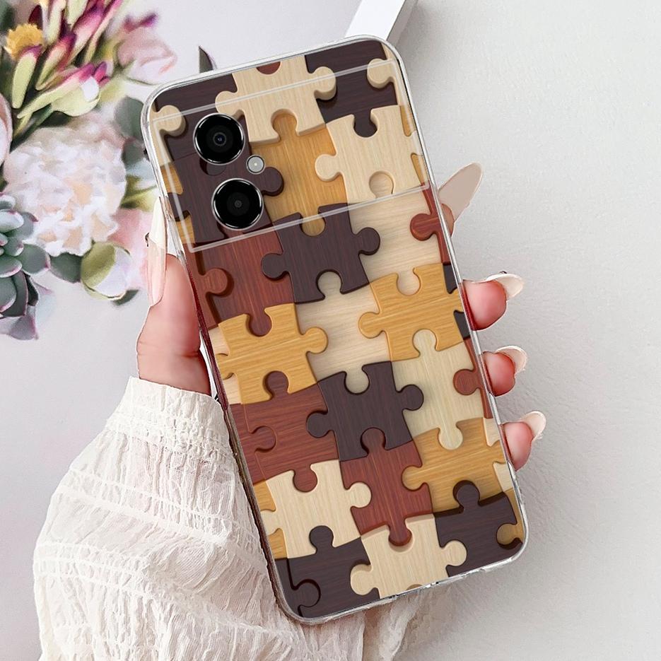For Xiaomi Poco M4 5G Case New Luxury Painted Cover Liqiud Silicone Phone Case For Xiaomi Poco M4 Pro 4G PocoM4 Pro 5G Soft Bags