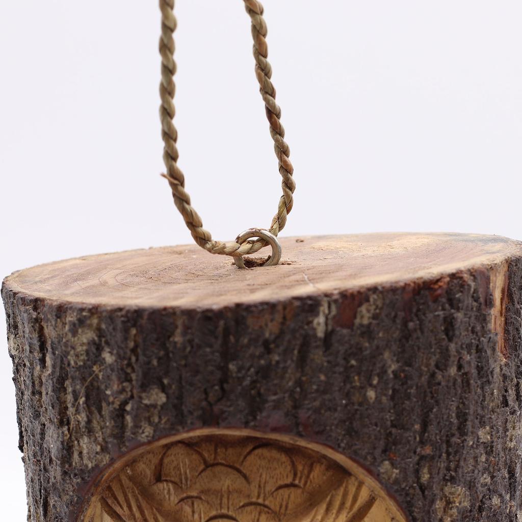 Tree Trunk Face – Bird House – Wise Owl