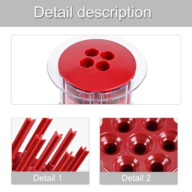 Multiple Hole Press Designs Cherries Stone Remover Safe ABS Materials Kitchen Utensils Juice Shop Fruit Tool