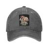 Columbo - Peter Falk Casquette en Jean Lavé Casquettes de Baseball Décontractées Chapeau Réglable Été Casquettes de Baseball Unisexes