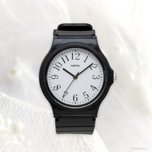 Fieldwork Women's Analog Watch with TPU Strap, Silver Indexes, Black, Purse, YM115-5