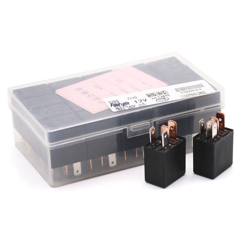 Dc 12V 40A Rated Current 1No 1Nc Spdt 4/5 Pins Car Automotive Alarm Relay 40 Amp