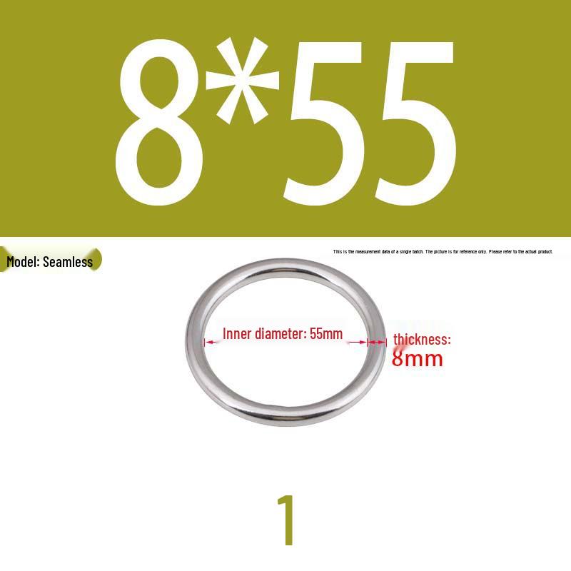 304 Stainless Steel Seamless O-Ring for Lifting and Hammock Yoga Connection