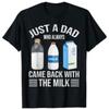 Funny Dad T Shirt Fathers Day A Gift For Him Vintage Versatile Stretched Graphic Top For Everyday Wear Streetwear
