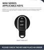 Para BMW MINI COOPER S ONE JCW F54 F55 F56 F57 F60 CLUBMAN COUNTRYMAN Accesorios Llavero Funda Carcasa Cubierta Mando a Distancia del Coche mjewr55
