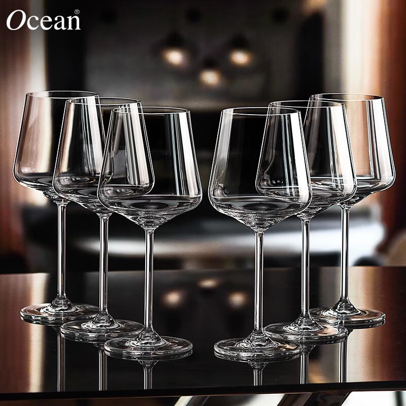 Ocean Imported Red Wine Glassware Collection