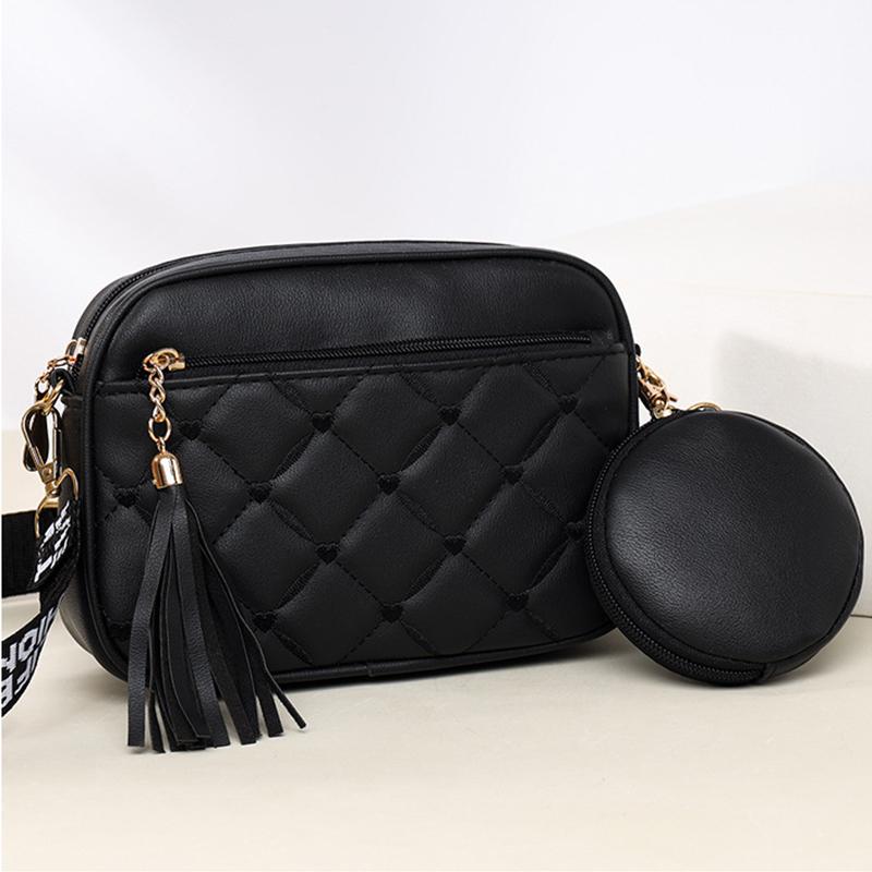 

Женские модные сумки из искусственной кожи с вышивкой, женские квадратные сумки, брендовые дизайнерские сумки на молнии, женские сумки через плечо 20x8x15cm