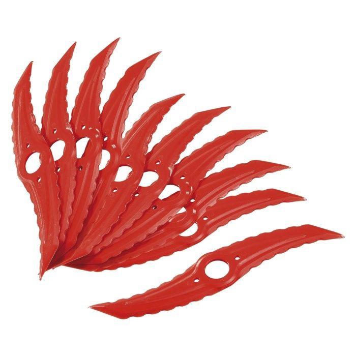 Replacement straight blades for cordless trimmer Art. 984031, 10 pcs.