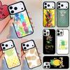 Pineapple Summer Phone Case For iPhone 17 Air 14 15 13 12 Max Cover For Apple 16e 11 Pro Max Plus Coque