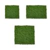 Artificial Moss Pad Realistic Faux Moss Planter Decor Green Fake Moss Turf for DIY Projects Craft Table Centerpieces Fairy Garden Decorations