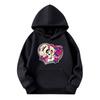 Child Fashion Lightweight Long Sleeve Pullover With Pockets  Print Hoodie