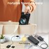 Upgrade 4K Digital Camera for Photography 48MP with 3'' 180° Flip Screen 16X Zoom Autofocus Vlogging Camera for YouTube, Compact Point and Shoot