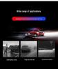 Solar-Powered Magnetic LED Strobe Light for Construction and Night Parking